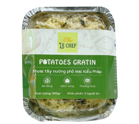 Khoai tây nướng phô mai kiểu Pháp